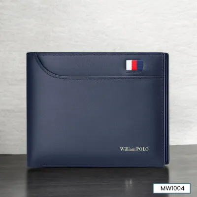 SIGNATURE BLUE WALLET